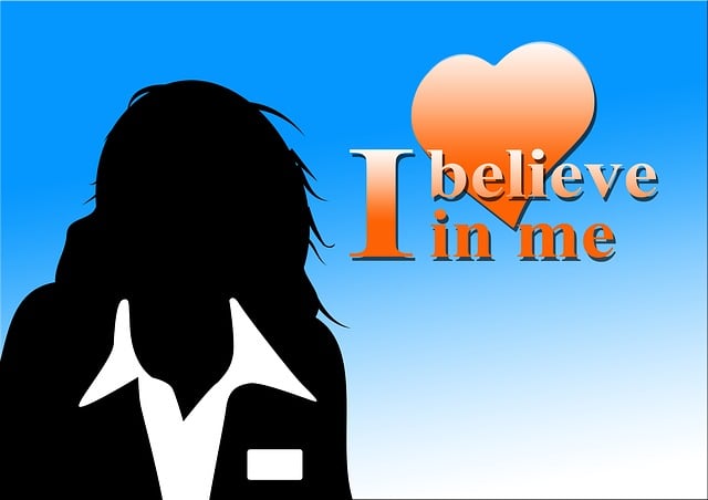 Free heart self-esteem self-liberation illustration