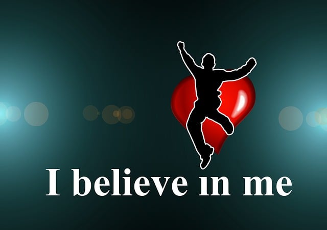 Free heart self-esteem self-liberation illustration