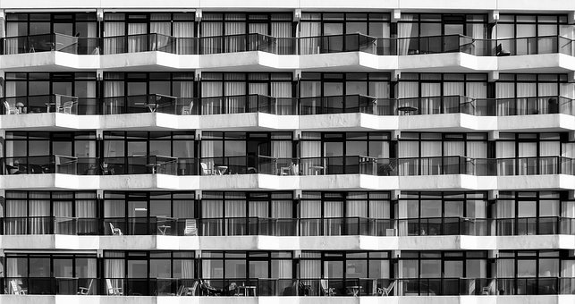 Domy, Hotel, Architektura, Budova, Byt
