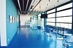 airport, passenger area, reception hall