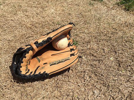 Bold, Handske, Baseball, Sport, Spil