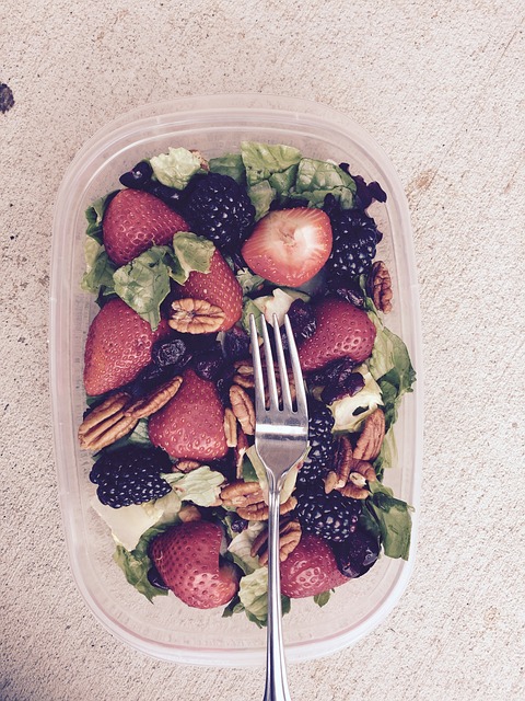 Salat, Gaffel, Frokost, Mad, Frisk
