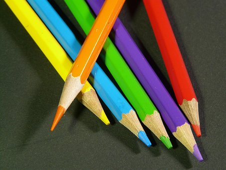 Free Colored Pencils To Paint photo and picture