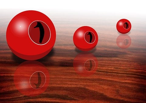 Billard, Bolde, Omgang, Forrådnelse