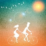 tandem, togetherness, pair