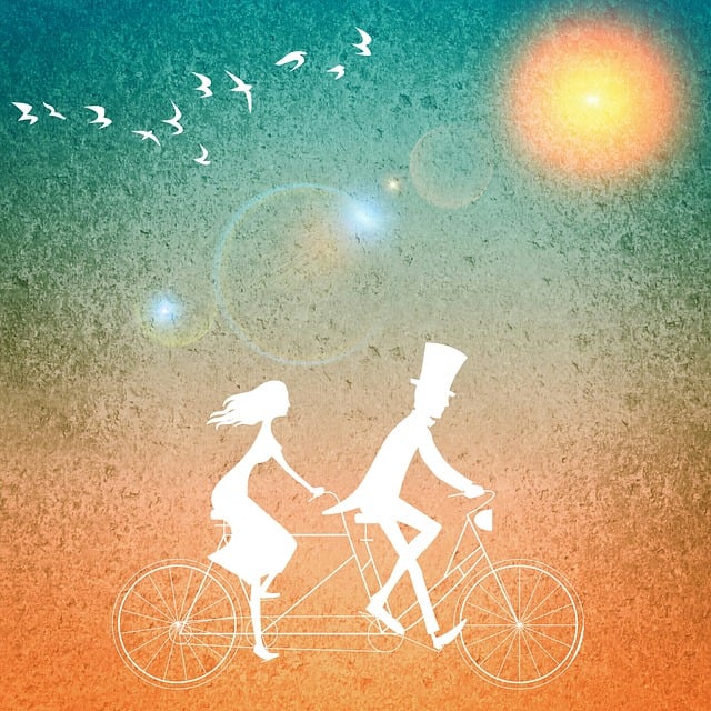 Free tandem togetherness few illustration