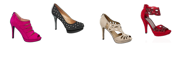 Free shoes fashion woman illustration