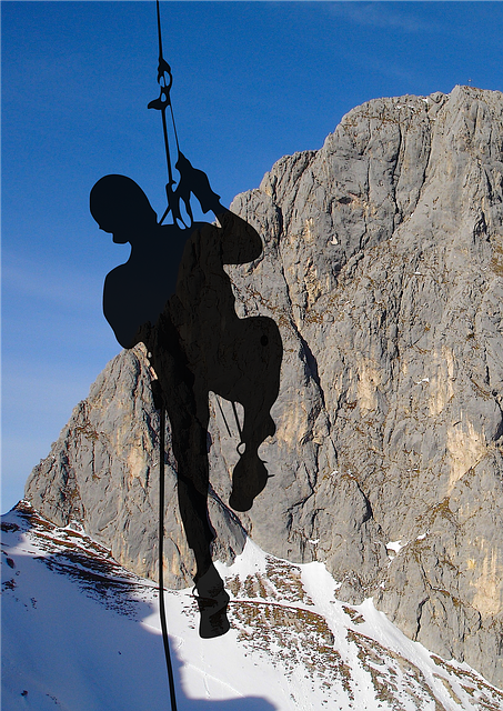 Free mountains alpine alpinism illustration