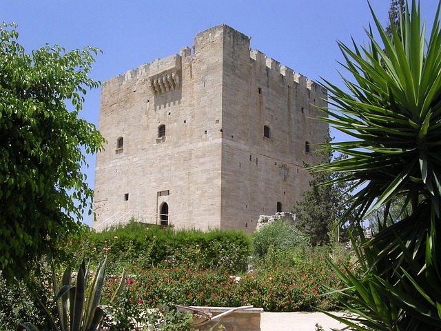 Castelo, Chipre, Medieval, Mediterrâneo