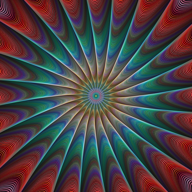 Fraktal, Påfågel, Rendering