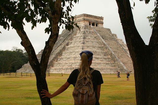 Free Mexico Mayan Pyramid photo and picture