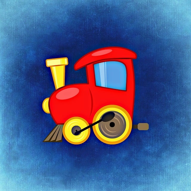 Free locomotive vehicle children illustration