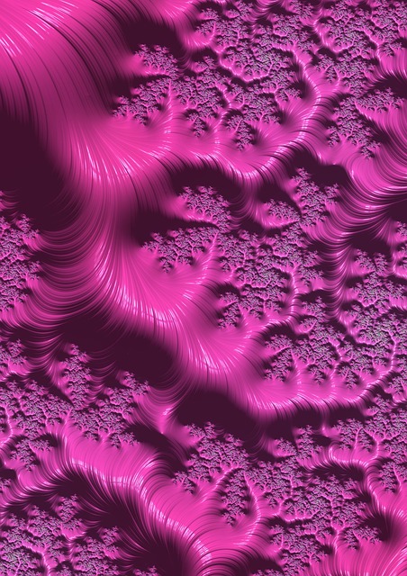 Free Fractal Artwork Pink illustration and picture