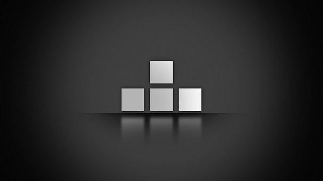 Free tetris computer game retro illustration