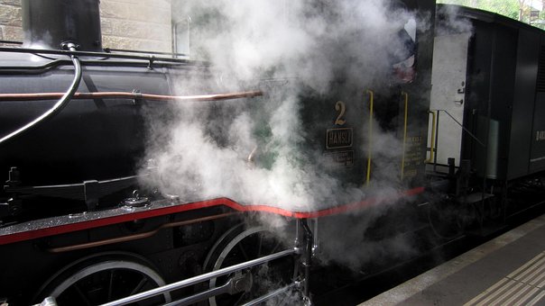 Free Closeup Steam Engine photo and picture