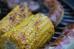 barbecue, sausage, grill sausage