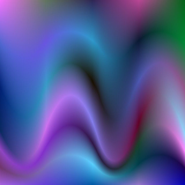 Download free HD stock image of Blue Colorful Free blue colorful wave illustration