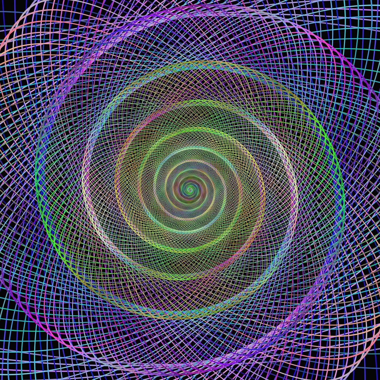 Free illustration: Spiral, Fractal, Digital, Modern - Free Image on ...
