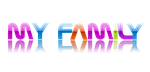 family, title, logo