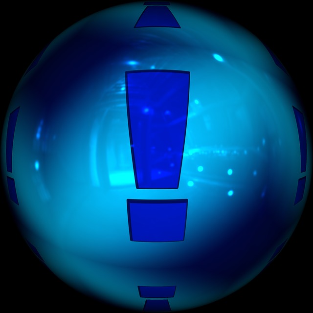 Free ball exclamation mark solution illustration