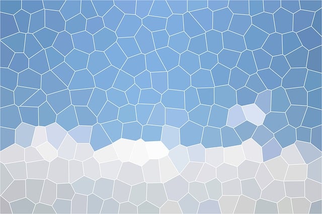 Free mosaic background structure illustration
