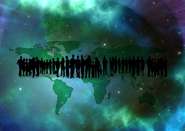 Free universe space astronautics illustration
