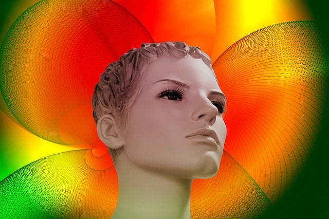 Free mannequin face soul illustration
