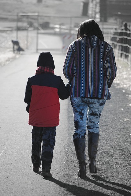 Free Mother Son photo and picture