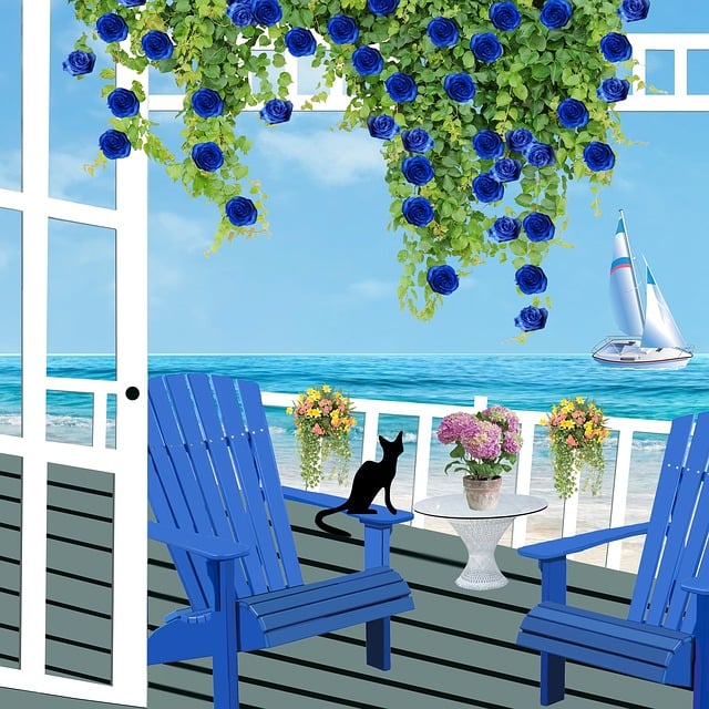 Free patio veranda chairs illustration