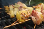 shashlik, baking, grill