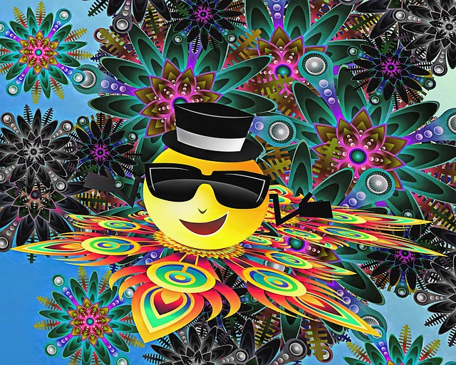 Free abstract digital art digital painting illustration