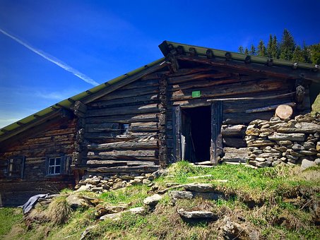 Alm, Hütte, Berg, Almhütte, Alm Hütte