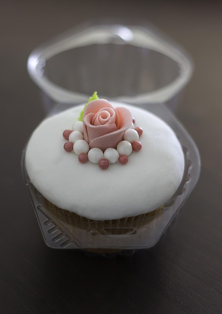 Cupcake, Mad, Rose, Dej, Detalje, Perler
