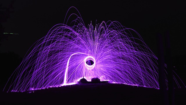 Free Steel Wool Sparks photo and picture