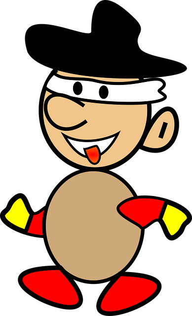 Baby Ansigt, Tegneserie, Karakter
