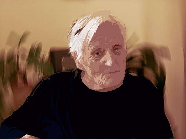 Free dependent dementia woman illustration