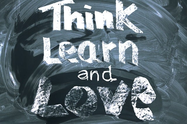 Free board think to learn illustration