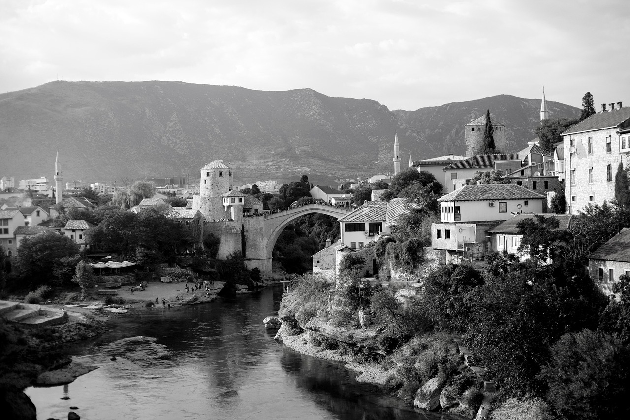 Mostar - free online jigsaw puzzle photo