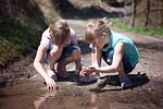 children, girl, nature
