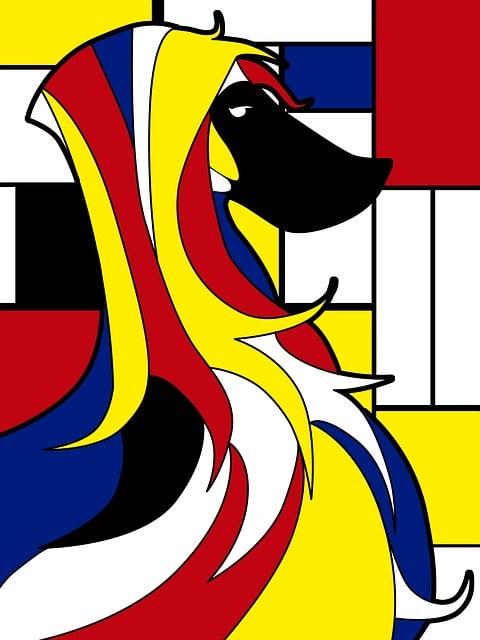 Free dog animal neo illustration