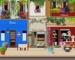 street, bistro, pastry