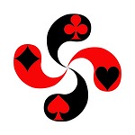 lauburu, poker, clovers