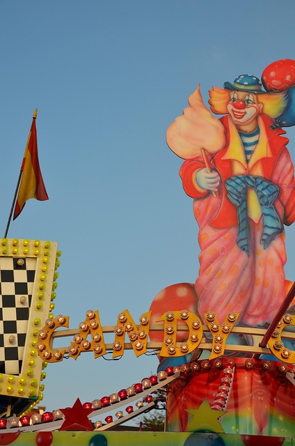 Free Clown Fair photo and picture