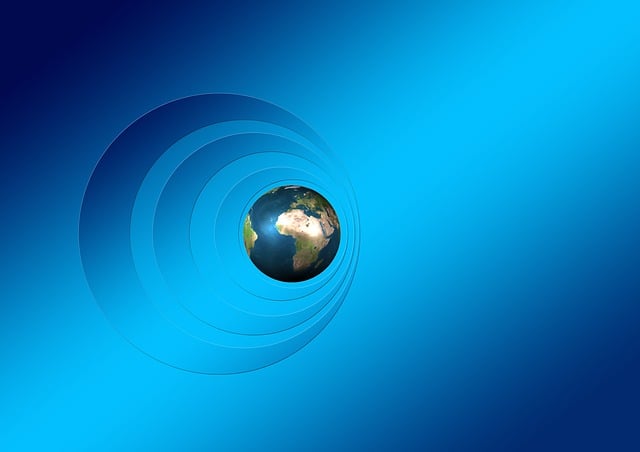 Free universe earth globe illustration