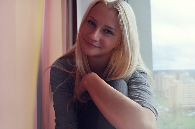 Free Young Woman Blonde photo and picture