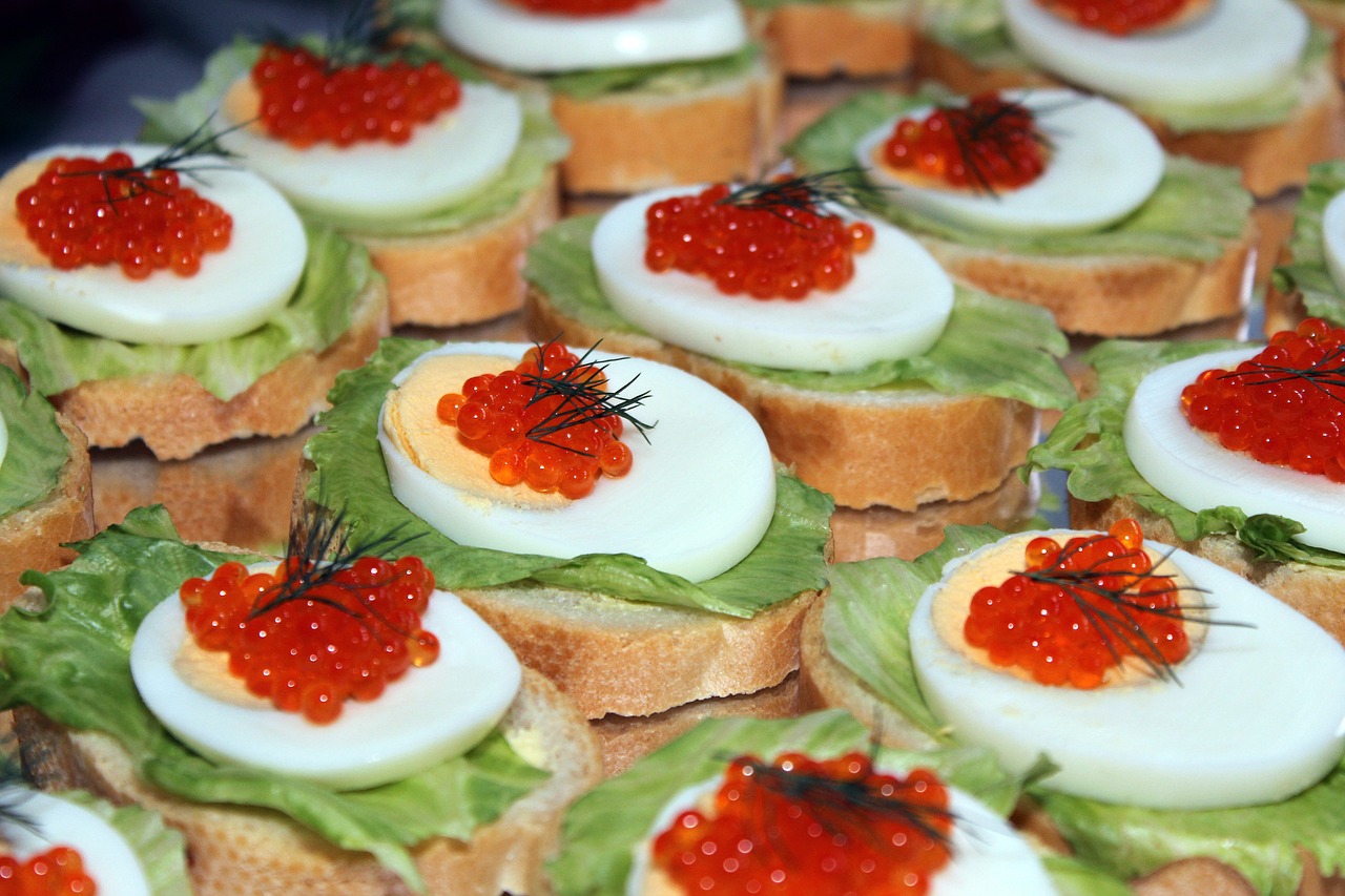 Egg Caviar Salad · Free photo on Pixabay