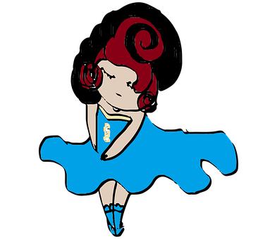Free Girl Shy illustration and picture