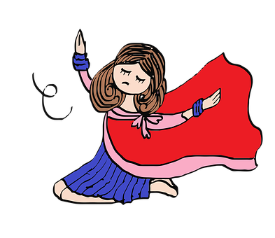 Free Girl Character illustration and picture