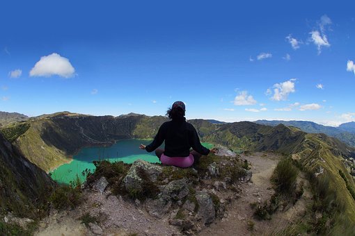 El volcán Quilotoa El volcán Quilotoa