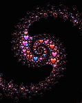 emoji, hearts, spiral